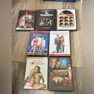 2 New 5 like new DVD movies no scratches on the DvdS..sell all together